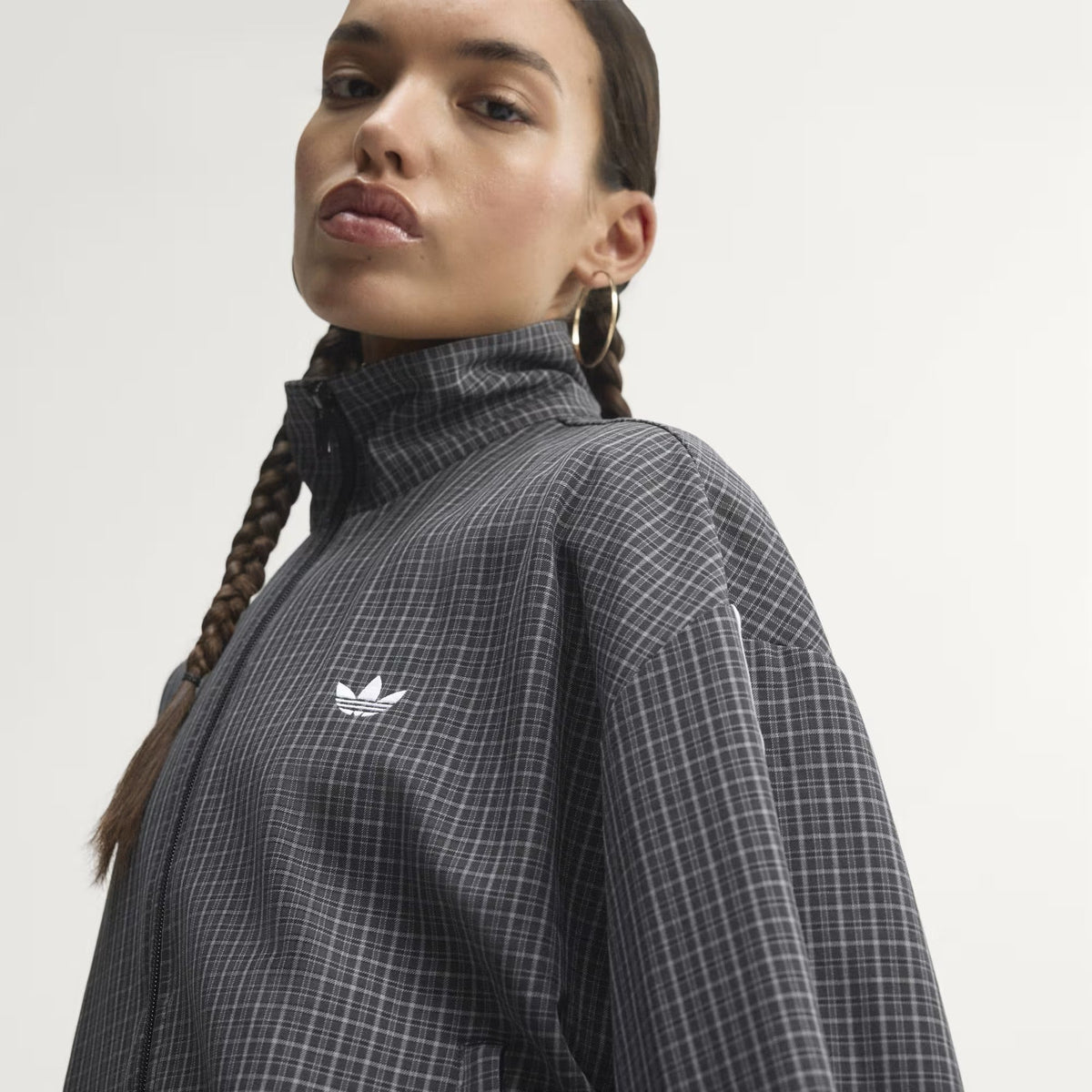 CHECK TRACK JACKET