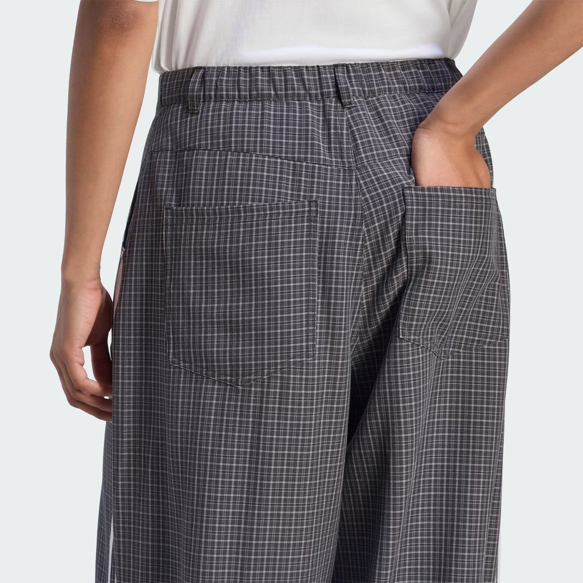 CHECKS TROUSER LOOSE PANTS