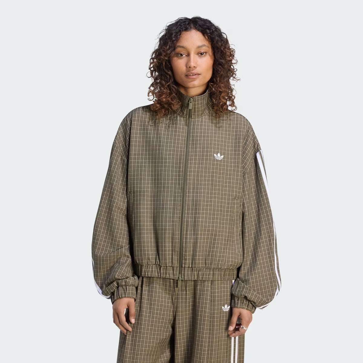 CHECK TRACK JACKET